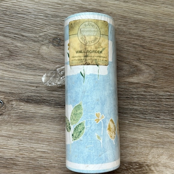 Vintage Wallpaper Border Wallborder Shabby Chic Cottagecore Bundle 5 Rolls NOS - Picture 2 of 16